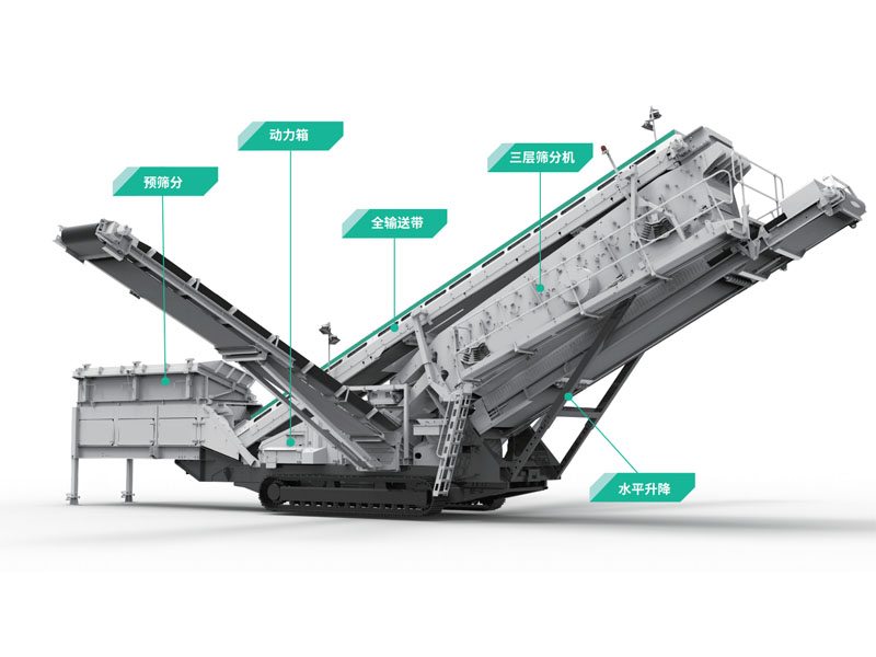 履帶式移動破碎站 履帶式移動破碎站